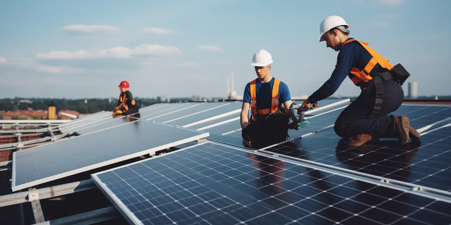 Jak ustawić panele fotowoltaiczne na gruncie?