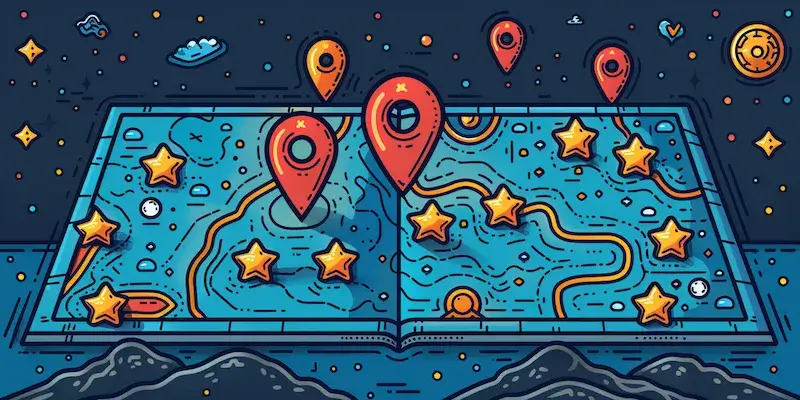 Jak dodać kilka pinezkę na Google Maps?