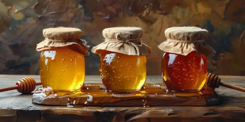 Miód gryczany smak
