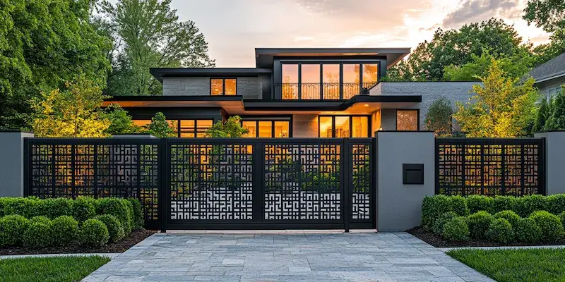 Polnische Gartenzäune