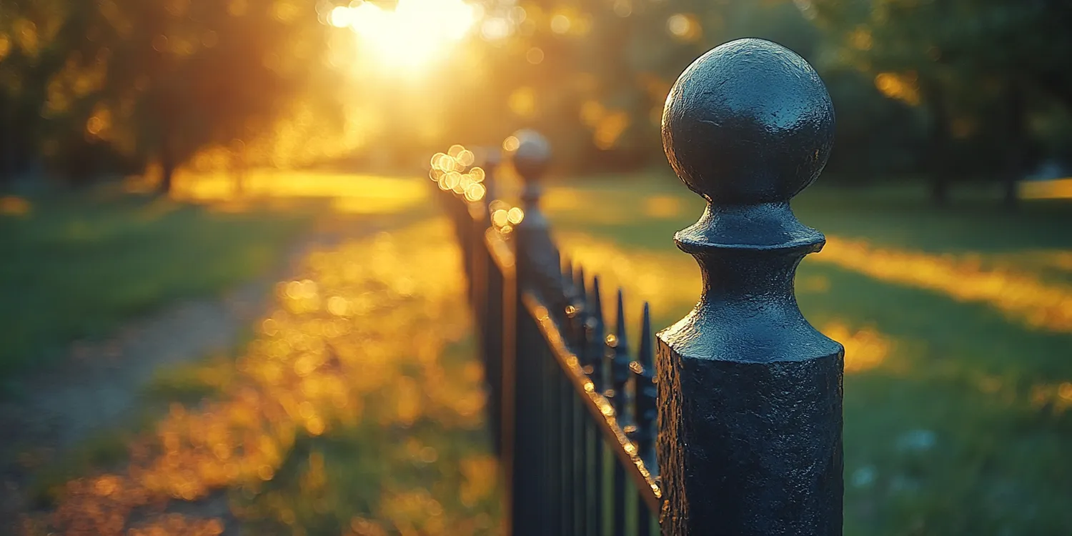 Design-Zäune aus Polen